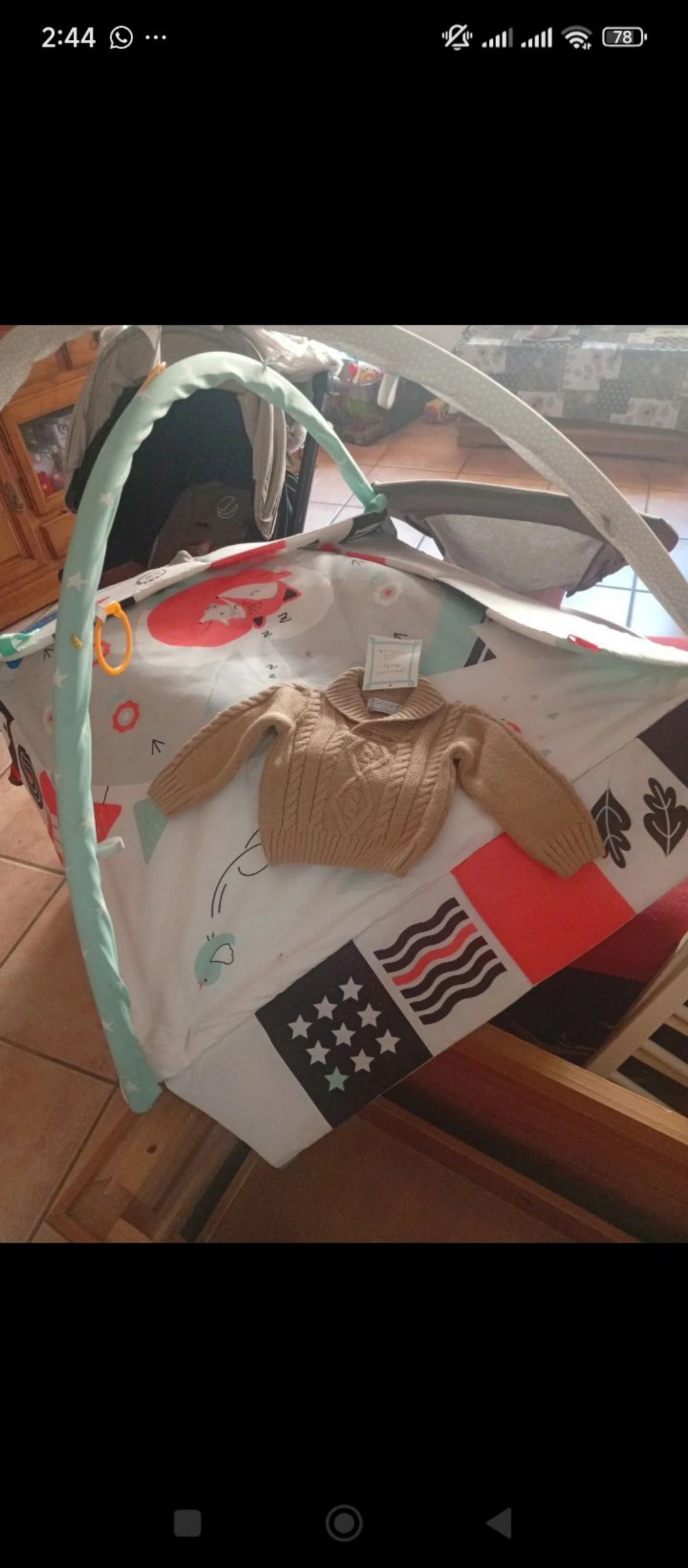 Precioso jersey bebé nuevo con etiquetas